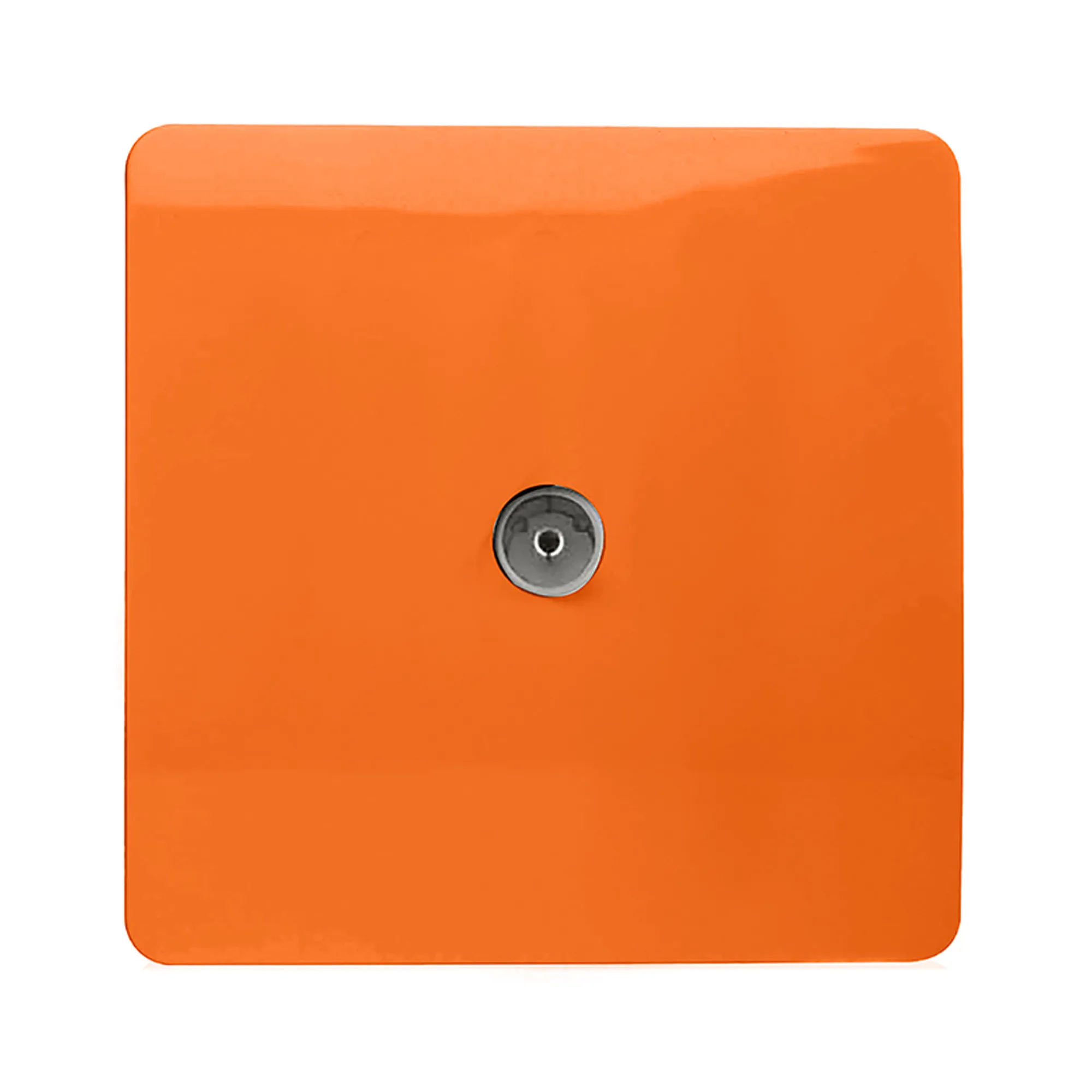 Orange Wiring Accessories Trendi Decorative Screwless